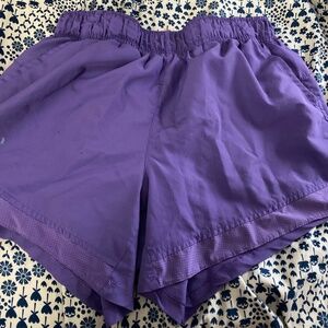 Athletic Work Purple Shorts